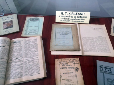 G. T. Kirileanu, 60 de ani de la plecarea în eternitate